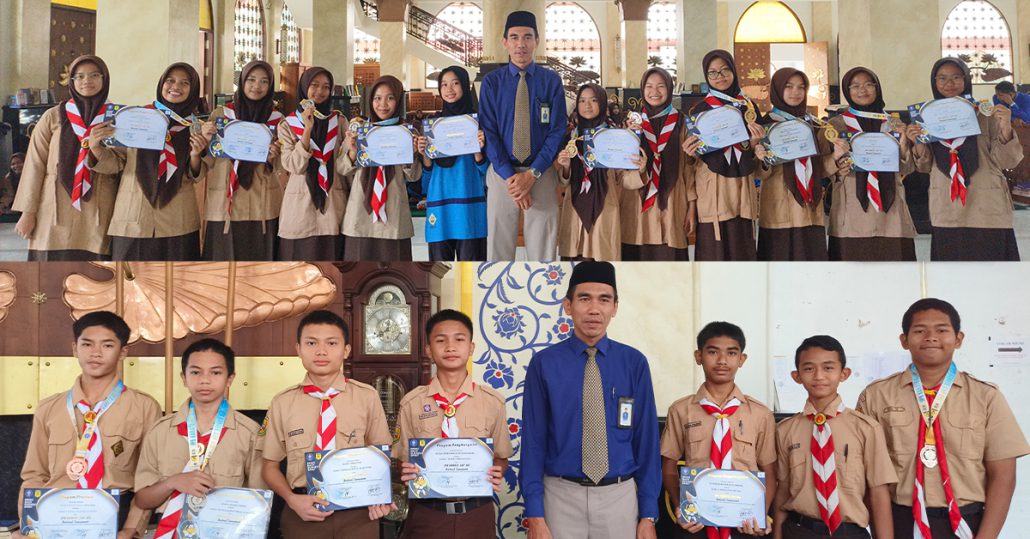 pembagian sertifikat kejuaran karate